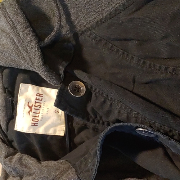 Hollister Black Jacket Size Small - Picture 10 of 10